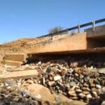 construction, renovation walls and ceilings outdoors