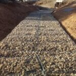 construction, renovation walls and ceilings outdoors