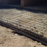 construction, renovation walls and ceilings outdoors