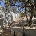 construction, renovation walls and ceilings outdoors