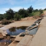 construction, renovation walls and ceilings outdoors