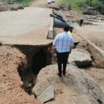 construction, renovation walls and ceilings outdoors