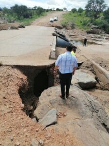 construction, renovation walls and ceilings outdoors