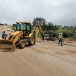 construction, renovation walls and ceilings outdoors