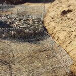 construction, renovation walls and ceilings outdoors