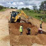 construction, renovation walls and ceilings outdoors