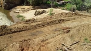 construction, renovation walls and ceilings outdoors