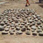 construction, renovation walls and ceilings outdoors