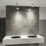 construction, renovation walls and ceilings outdoors