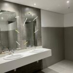 construction, renovation walls and ceilings outdoors