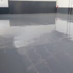 construction, renovation walls and ceilings outdoors