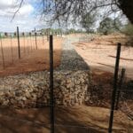 construction, renovation walls and ceilings outdoors