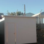 construction, renovation walls and ceilings outdoors