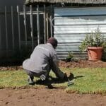 construction, renovation walls and ceilings outdoors