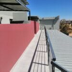 construction, renovation walls and ceilings outdoors