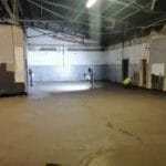 construction, renovation walls and ceilings outdoors