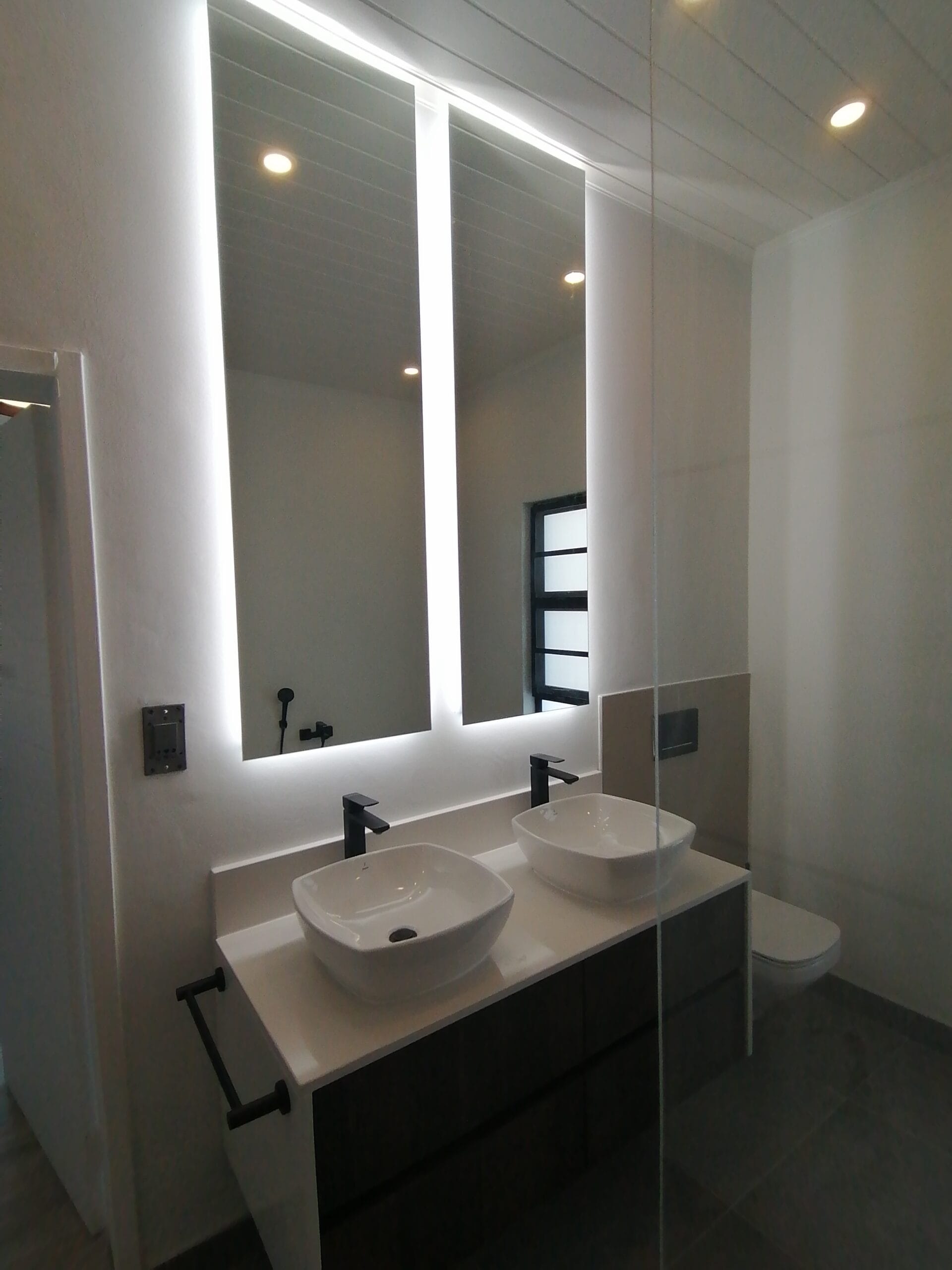 construction, renovation walls and ceilings outdoors