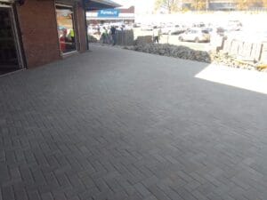 construction, renovation walls and ceilings outdoors