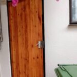 door handle fixed metal