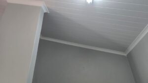 house, lights, wire and structure