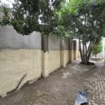 wall outside cement fix